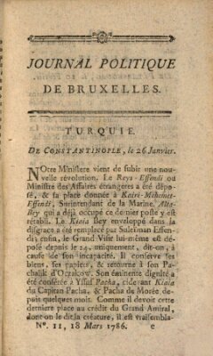 Mercure de France Samstag 18. März 1786