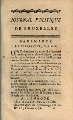 Mercure de France Samstag 1. Juli 1786