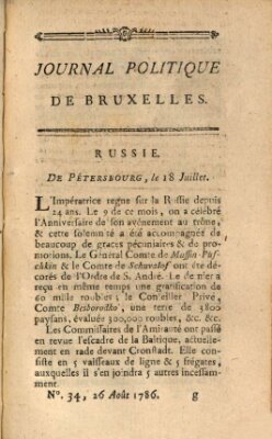 Mercure de France Samstag 26. August 1786