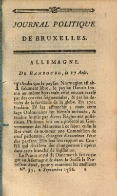 Mercure de France Samstag 2. September 1786