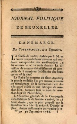 Mercure de France Samstag 30. September 1786