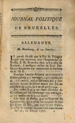 Mercure de France Samstag 10. Februar 1787