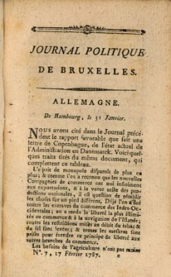 Mercure de France Samstag 17. Februar 1787