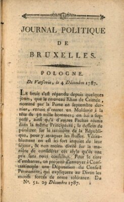 Mercure de France Samstag 29. Dezember 1787