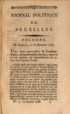 Mercure de France Samstag 12. Januar 1788