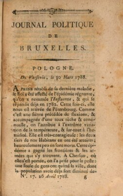 Mercure de France Samstag 26. April 1788