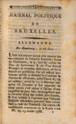 Mercure de France Samstag 19. Juli 1788