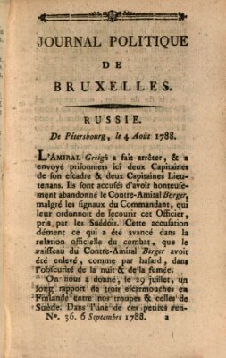 Mercure de France Samstag 6. September 1788