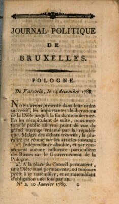 Mercure de France Samstag 10. Januar 1789