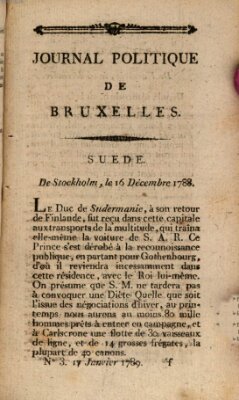 Mercure de France Samstag 17. Januar 1789