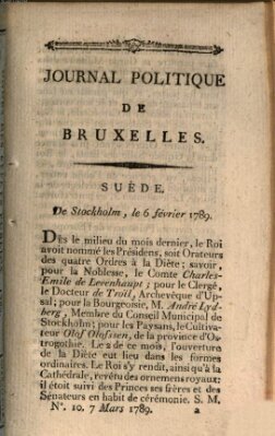 Mercure de France Samstag 7. März 1789