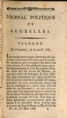 Mercure de France Samstag 23. Mai 1789