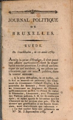 Mercure de France Samstag 5. September 1789