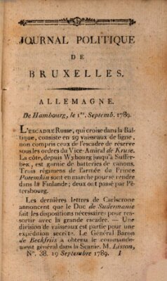 Mercure de France Samstag 19. September 1789