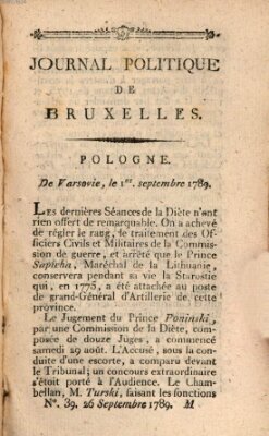 Mercure de France Samstag 26. September 1789