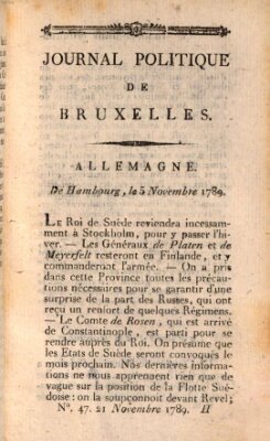 Mercure de France Samstag 21. November 1789