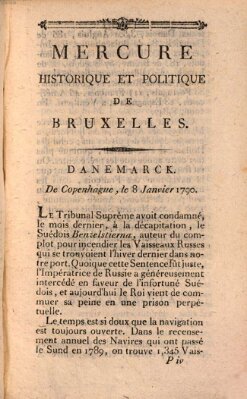 Mercure de France Samstag 30. Januar 1790