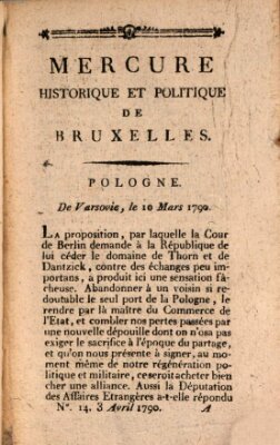 Mercure de France Samstag 3. April 1790