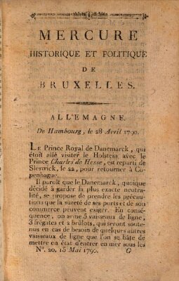 Mercure de France Samstag 15. Mai 1790