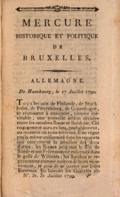 Mercure de France Samstag 31. Juli 1790