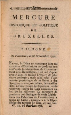 Mercure de France Samstag 16. Oktober 1790