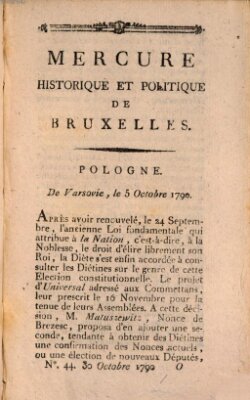 Mercure de France Samstag 30. Oktober 1790