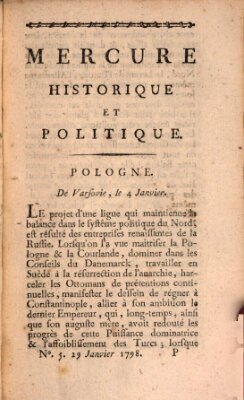 Mercure de France Samstag 29. Januar 1791