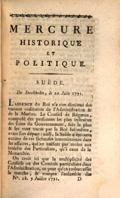 Mercure de France Samstag 9. Juli 1791