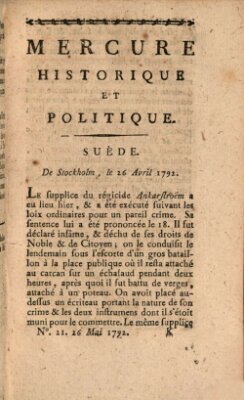 Mercure de France Samstag 26. Mai 1792