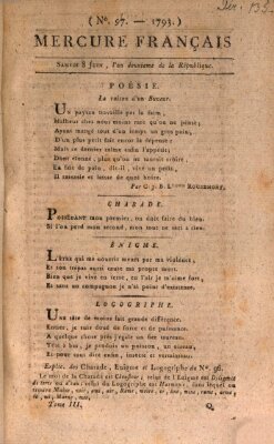 Mercure de France Samstag 8. Juni 1793