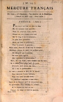 Mercure de France Samstag 12. April 1794