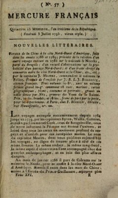 Mercure de France Freitag 3. Juli 1795