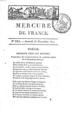 Mercure de France Montag 25. November 1811