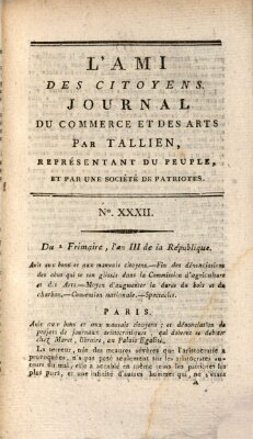 L' ami des citoyens Samstag 22. November 1794