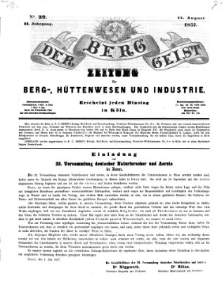 Der Berggeist Dienstag 11. August 1857