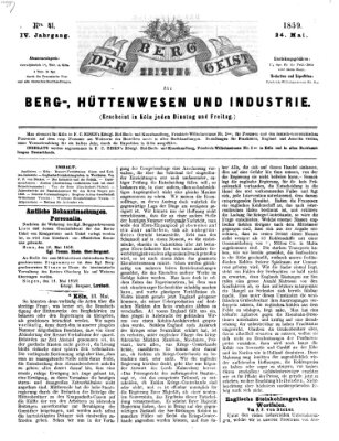 Der Berggeist Dienstag 24. Mai 1859