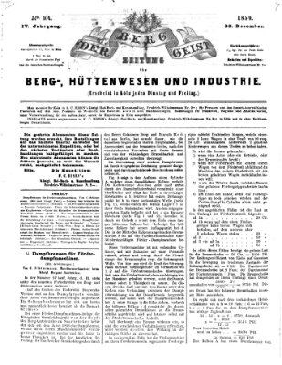 Der Berggeist Freitag 30. Dezember 1859