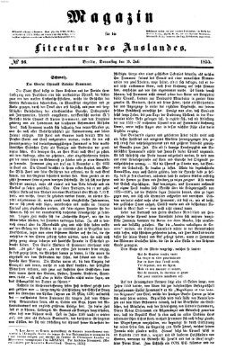 Magazin für die Literatur des Auslandes Donnerstag 19. Juli 1855