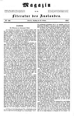 Magazin für die Literatur des Auslandes Dienstag 30. Oktober 1855