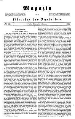 Magazin für die Literatur des Auslandes Dienstag 6. November 1855