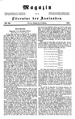 Magazin für die Literatur des Auslandes Dienstag 13. Oktober 1857