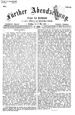 Fürther Abendzeitung Dienstag 2. Mai 1865