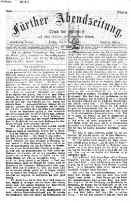 Fürther Abendzeitung Freitag 9. Juni 1865