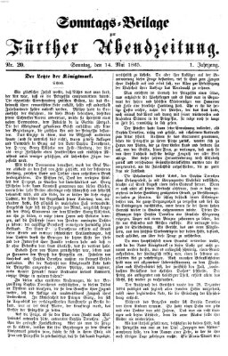 Fürther Abendzeitung Sonntag 14. Mai 1865