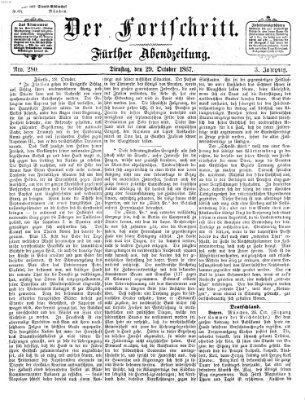 Der Fortschritt (Der Fortschritt auf allen Gebieten des öffentlichen Lebens) Dienstag 29. Oktober 1867