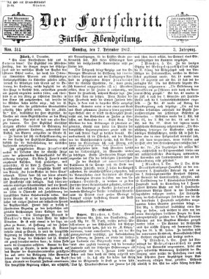 Der Fortschritt (Der Fortschritt auf allen Gebieten des öffentlichen Lebens) Samstag 7. Dezember 1867