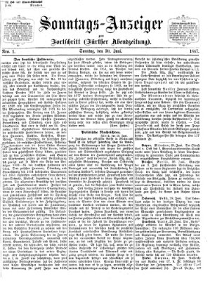 Der Fortschritt (Der Fortschritt auf allen Gebieten des öffentlichen Lebens) Sonntag 30. Juni 1867