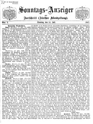 Der Fortschritt (Der Fortschritt auf allen Gebieten des öffentlichen Lebens) Sonntag 14. Juli 1867