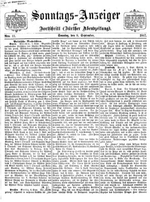 Der Fortschritt (Der Fortschritt auf allen Gebieten des öffentlichen Lebens) Sonntag 8. September 1867