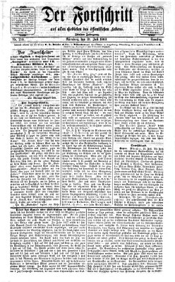 Der Fortschritt auf allen Gebieten des öffentlichen Lebens Samstag 31. Juli 1869